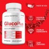 Cápsulas optimizadoras de sangre GlucoPlus, Max Strengtht, píldoras Gluco Plus
