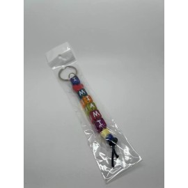 Miami Trendy Miami Beaded Keychain I love Miami Decorative Pretty