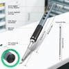 T12 Precision Soldering Iron Set, 65W OLED Display, Temperature Adjustable