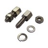 SCREWLOCK, 19.3MM 4-40UNC 1.9MM NUT | Components D SUB SCREWLOCKS/SLIDELOCKS