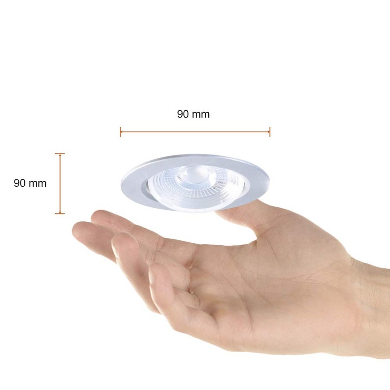 INTERIOR EMPOTRADOS LED 7W 100-240V3000K