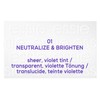 Essie Nagelhärter hard to resist mit violettem Unterton zur optischen