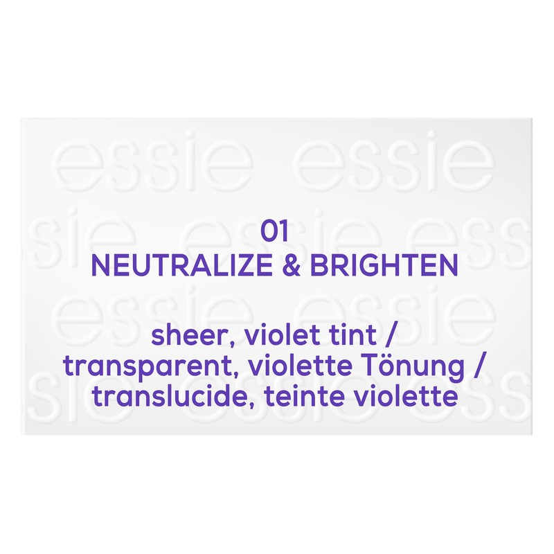 Essie Nagelhärter hard to resist mit violettem Unterton zur optischen