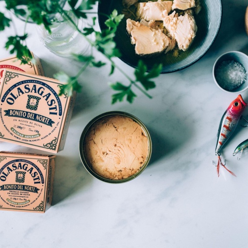 Olasagasti White Tuna in Olive Oil - Premium Wild Caught