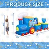 Nervure 10FT Hanukkah Train and Menorah Inflatables - Hanukkah Inflatable