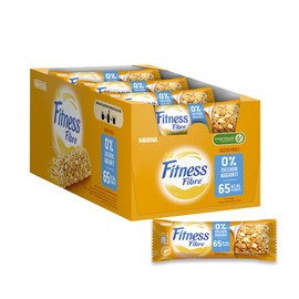 FITNESS Fiber Honey Barrette Cereali Integrali gusto Miele, 24 Barrette da 20g (480g)