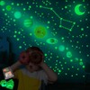 Estrellas Luminosas para Techo, 525 Piezas Estrellas Brillantes, Planetas, Pegatinas de Pared del Sistema Solar en La Oscuridad, Calcomanías de Dormitorio, Decoración de Espacios Brillantes, Regalos de Navidad de Cumpleaños