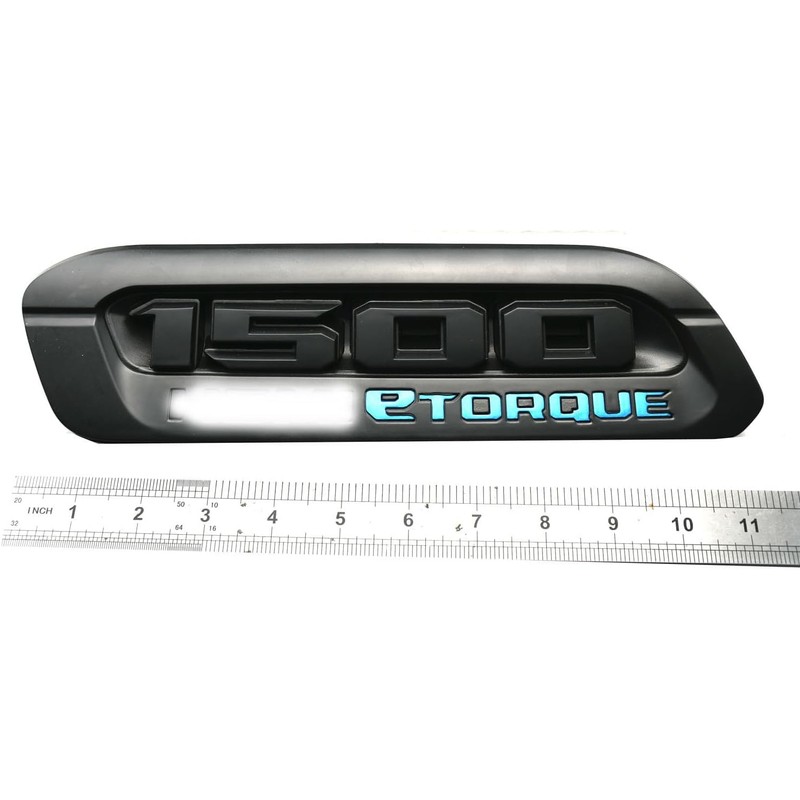 Pair Set 1500 Etorque Exterior Badges Emblems Hood Left Right