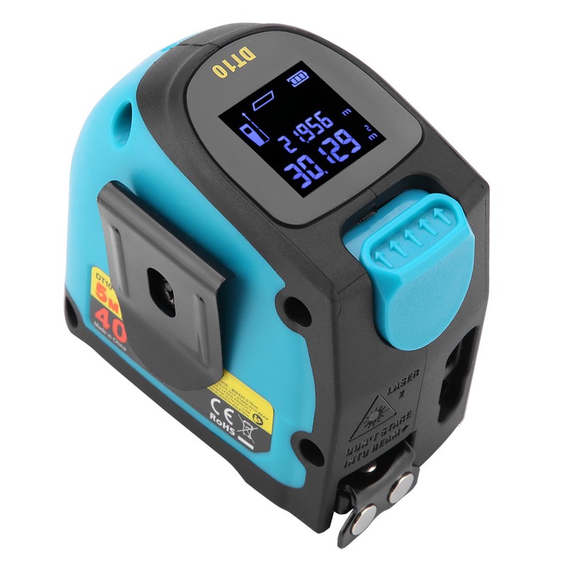 DT10 2 in 1 USB Charging Tape Measure 5m LCD