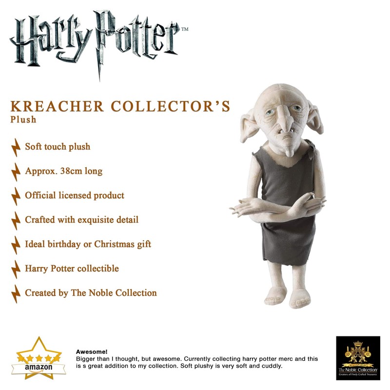 The Noble Collection Harry Potter Kreacherâ„¢ Collector Plush