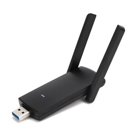 Wireless Network Card, Heat Dissipation WiFi Adapter for Windows 7/8/8.1/10 (32 Bit 64 Bit) for OS X 10.9-10.15 for Desktop PC