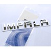 1x OEM Chrome Impala Nameplate Letters Emblem Badge Glossy 3D