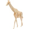 CRAFTY CAPERS Childrens 3D Wooden Giraffe 18.5cm Self Assembly Craft