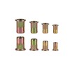 Comprehensive 95-Piece Carbon Steel Rivet Nut Set - Flange Blind