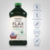 Piping Rock Flaxseed Oil | 16 Fl Oz | with