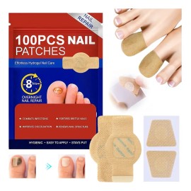 & [100 Parches Antimicóticos Para El Tratamiento De Hongos E