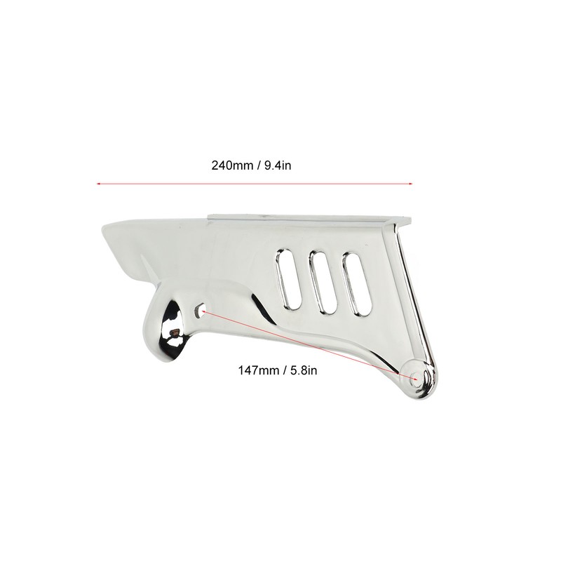 Chain Guard Cover Chrome Plated Plastic Drive Chain Guard Protective