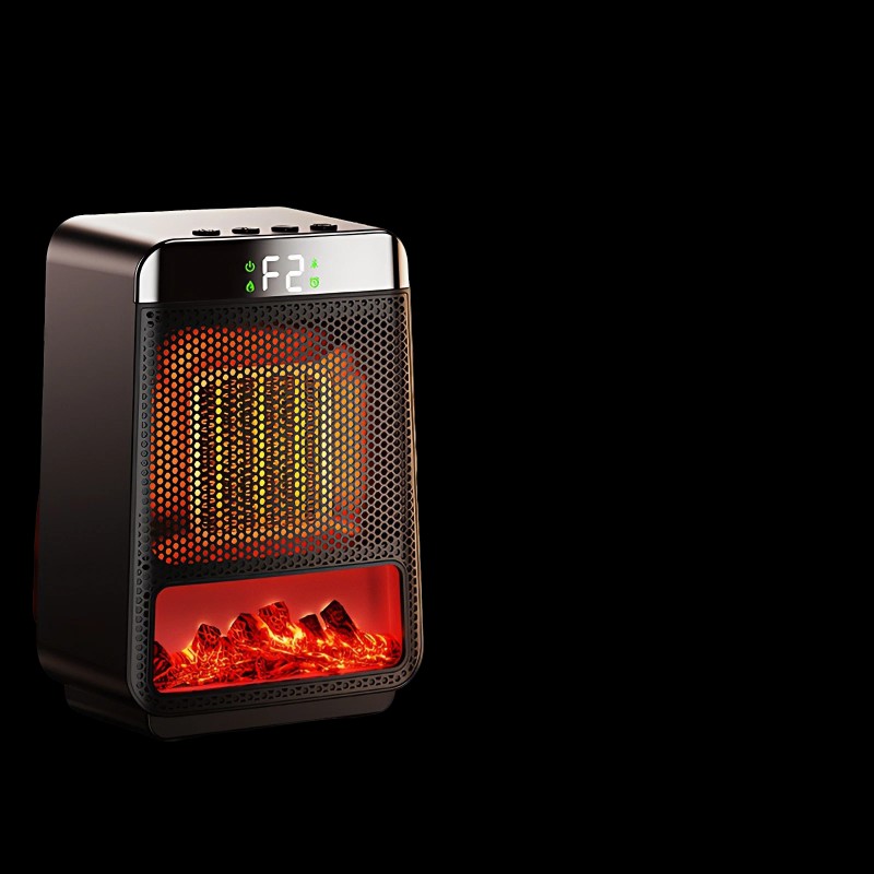 Portable Space Heater for Indoor Electric Flame Heaters PTC Fast