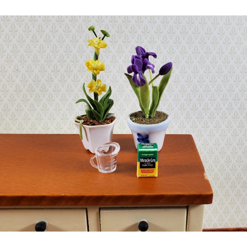 Hudson River Dollhouse Miracle Gro Plant Food Small Box 1:12