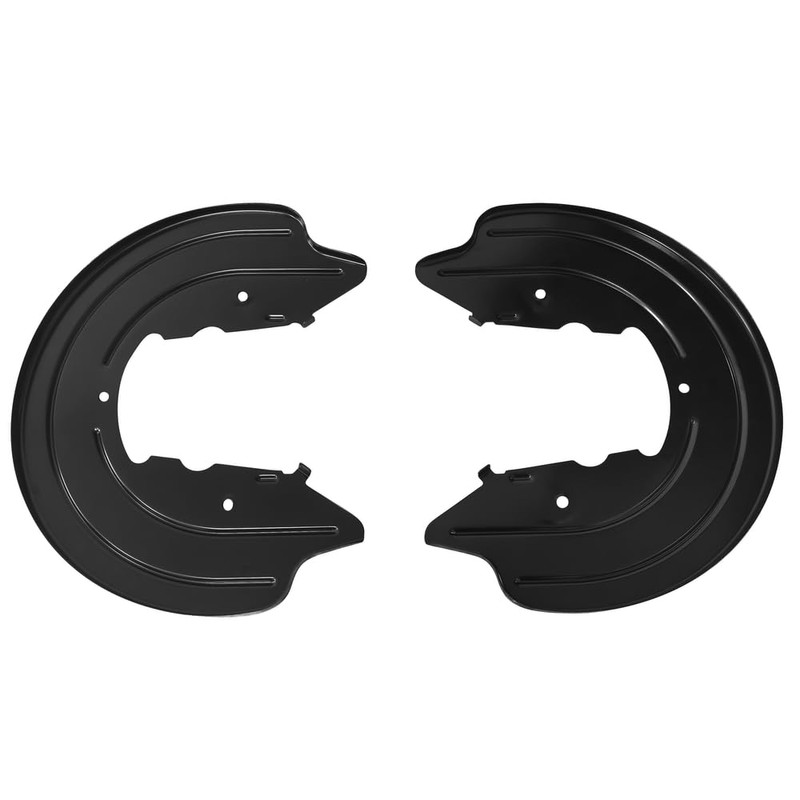 FengTeeh Pair Rear Disc Brake Splash Shield Backing Plate Set
