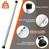 Sliding Door Lock,17" - 51" Sliding Door Security Bar Heavy