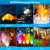 Upgraded Ultra-High Brightness Pool Lights, Rechargeable Submersible LED Lights with
