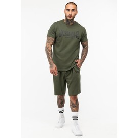 Lonsdale Men's Moy Tracksuit, Olive/Black