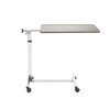 Drive Medical Tilt-Top Overbed Table with Wheels, Walnut