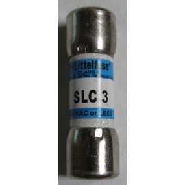LITTELFUSE SLC-3 TIME DELAY, Current Limiter, Fuse, 600VAC