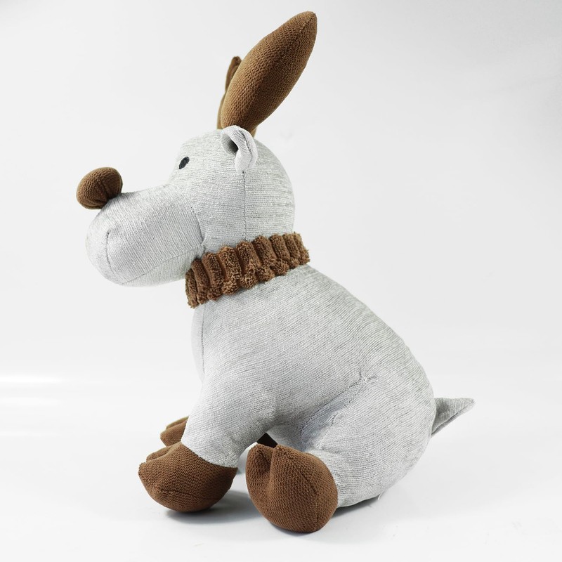 Door Draft Stop-Cute Deer Weighted Door Stopper for Home and