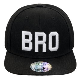 Johnny Chicos Sorry I'm Fresh Children's Cute Snapback Cap, 49-56 cm Head Circumference, Black:Bro, Einheitsgröße