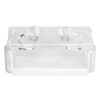 Acrylic Fish Food Feeder for Fish Tank Aquarium with Suction