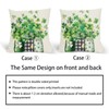 Kawani St Patricks Day Pillow Covers 18x18 Inch Set of
