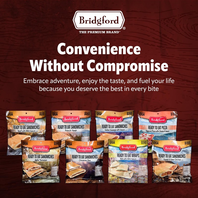 Bridgford Cherry Turnover - Shelf-Stable Survival Food Storage - 3