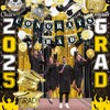 Graduation Decorations Class of 2024, 116 PCS Black and Gold