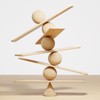 sourcing map 200pcs Round Wood Balls 10mm Diameter Unfinished Solid