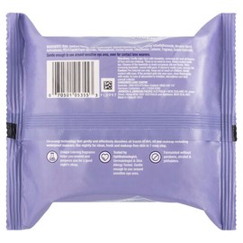 Neutrogena Night Calming Makeup Remover Cleansing Wipes 25 Pack
