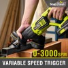 SnapFresh 20V Cordless Reciprocating Saw –3000 SPM, Variable Speed Trigger,
