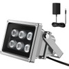IR Illuminator 850nm Infrared Flood Light for Security Camera