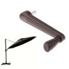 Ompinda Patio Umbrella Handle, Outdoor Universal Parasol Crank Handle Replacement