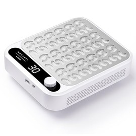 Makartt- Recolección de polvo de uñas profesional: diseñado con un motor de succión de alta potencia y un panel colador, el colector de polvo Makartt captura de manera eficiente el polvo y los residuo