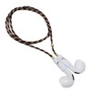 Tapper Nylon Strap for AirPods & AirPods Pro (Brown/18K Gold)