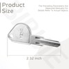 6 Pack 5143 Key Blank Compatible with High Security Mailbox