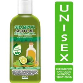 Shampoo Aceite De Bergamota Barba Y Cabello 500ml