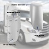 Chrome Door Mirror Cover for Freightliner Cascadia 2018-2024,Side Mirror Housing