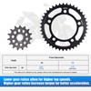 Chain and Sprocket Kit 15T 41T 520-112L for Honda CB500F