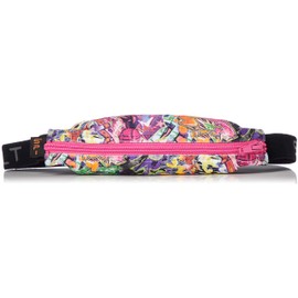 SPIBELT Expandable Waist Pouch, Waist Bag, Running, Travel, Outdoor, Security, graffiti/hot pink