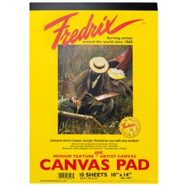 Fredrix Canvas Pad 10 x 14inch