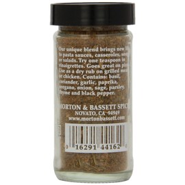 Morton & Bassett Italian Seasoning, 1.2-Ounce jar
