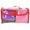 2pcs DIY Education Playing Game Dice with Clear Pocket Early